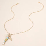 Pearl Fish Charm Tourq