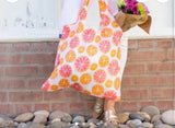 Citrus Red Blu Reusable Shopping Bag