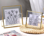 4x4 Gold trim float frame