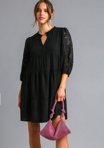 Jules Dress, Blk