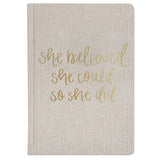 She Believed Journal