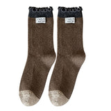 Ruffle Trim Socks