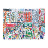 Michael Storrings Christmas in Greenwich Village 1000 Piece Puzzle