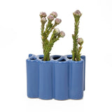 Wave Vase Blue