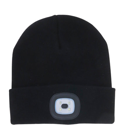 Beanie LED Blk