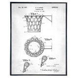 Vintage Basketball Net Blueprint