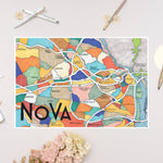 NoVA Map Print