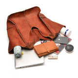 Shoulder Bag: Brown