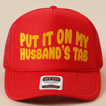 Husband's Tab Trucker Hat