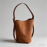 Brown Bucket Bag