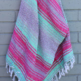 Beach Blanket Fuchsia/Aqua