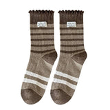 Ruffle Trim Socks