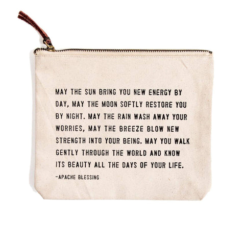 May The Sun Canvas Zip