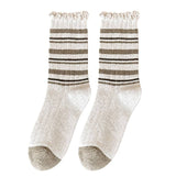Ruffle Trim Socks