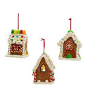 GINGERBREAD CANDY HSE ORNAMENT