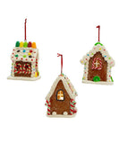 GINGERBREAD CANDY HSE ORNAMENT