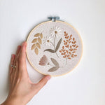 Floral Embroidery Kit