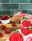 Rose Towel Set