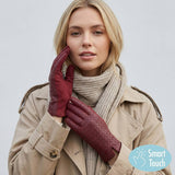 Faux Leather Gloves