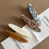 Teardrop  Clip Drk Brwn