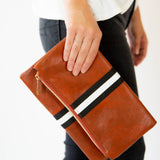 Black Stripe CLUTCH