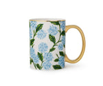 Hydrangea Porcelain Mug
