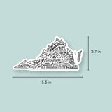 VA Sticker 6"