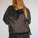Nylon Backpack Dark Camo