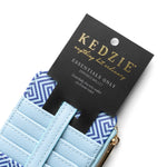 Kedzie Zippered Wallet: Black