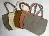 Washed Canvas Tote