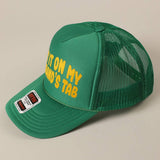 Husband's Tab Trucker Hat