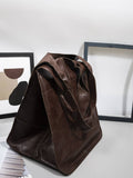 Shoulder Bag: Brown