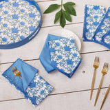Blue Dinner Napkins (6)