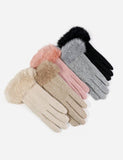 Fur Cuff Gloves
