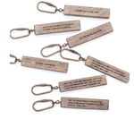 Quote Keychain