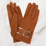 Gold Buckle Gloves