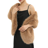Fur Shawl Oat