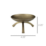 Brass Footed Pillar