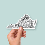 VA Sticker 6"