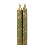 Taper Candles 2pk: Graph&Gld