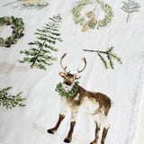 Evergreen christmas Towel