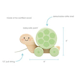 Turtle Wooden Pull Toy