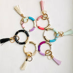 Plum Key Ring
