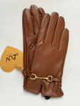 Leather Gloves Camel