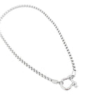 Horseshoe Necklace Silver