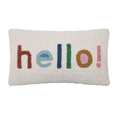 Hello Lumbar Hook Pillow - Ampersand