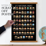 National Parks Scratch Off