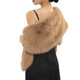 Fur Shawl Oat