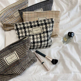 Plaid Cosmetic Bag