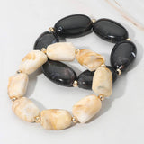 Oval Pebble Bracelets